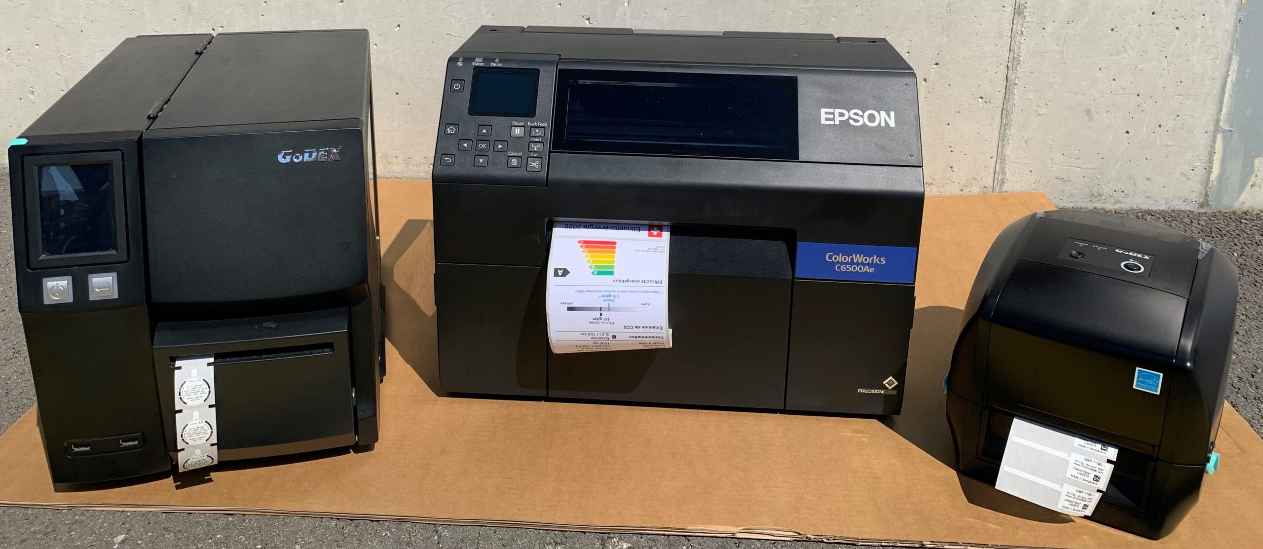 Imprimantes étiquettes_Epson 6500_Godex