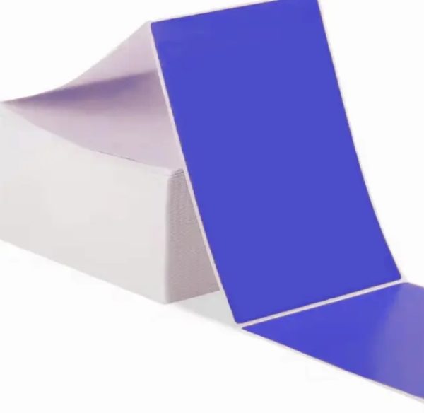 Etiquettes bleues 101x152mm